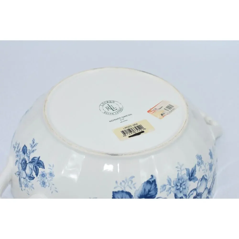 Ralph Lauren Morning Garden Covered Vegetable Dish Casserole Tureen